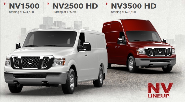 Nissan-NV-line-up