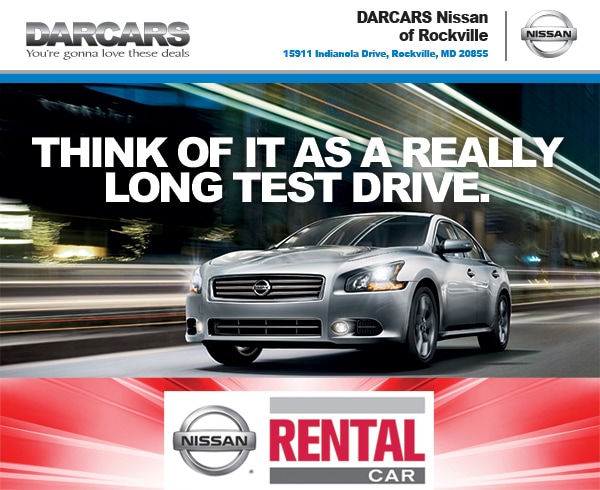DARCARS Nissan Rockville Rentals