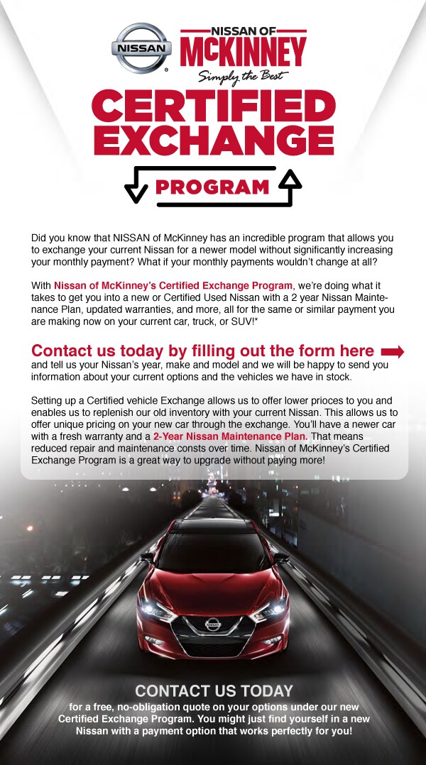 Certified Exchange Program