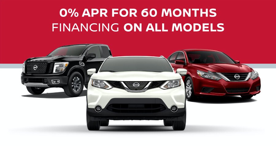 0% APR for 60 months on all models