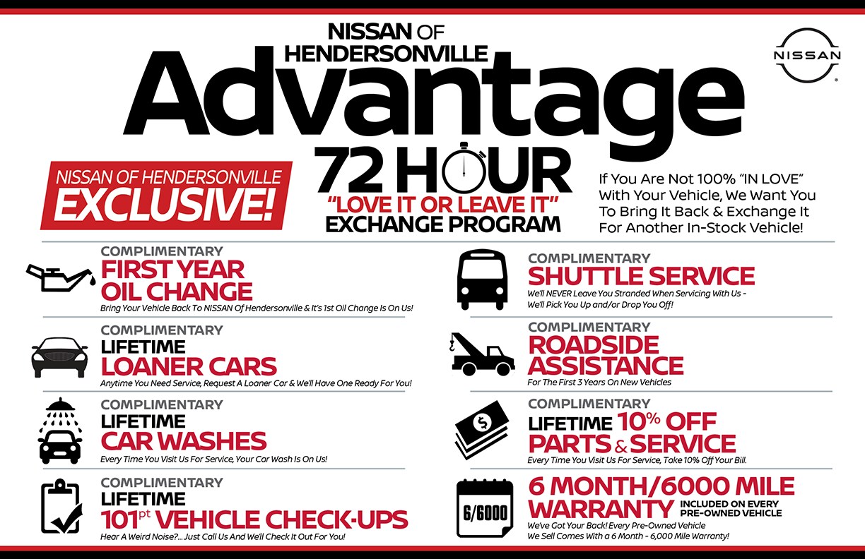 Nissan of Hendersonville Advantage