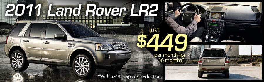 Land Rover LR2 Lease