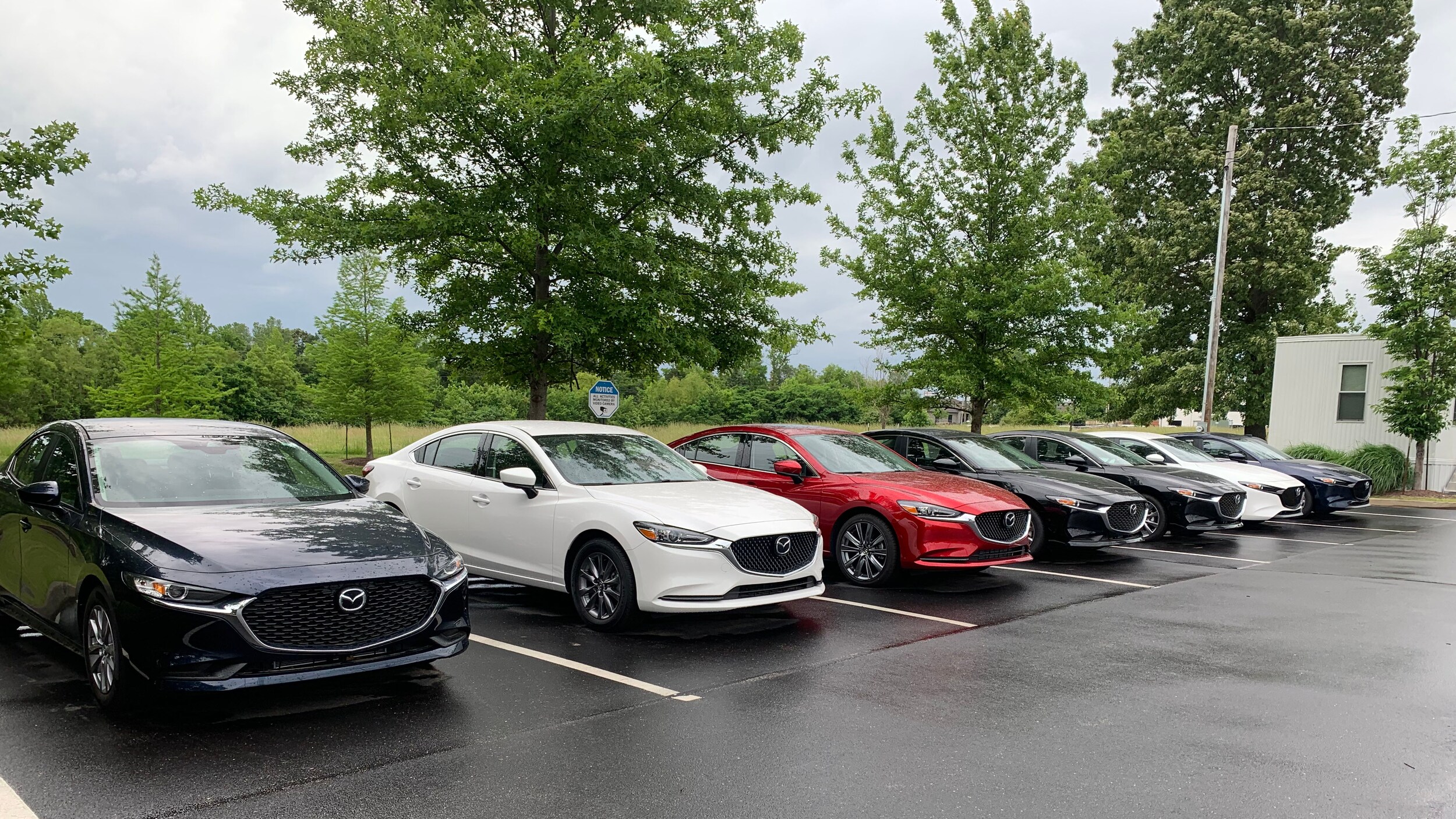 Mazda lot