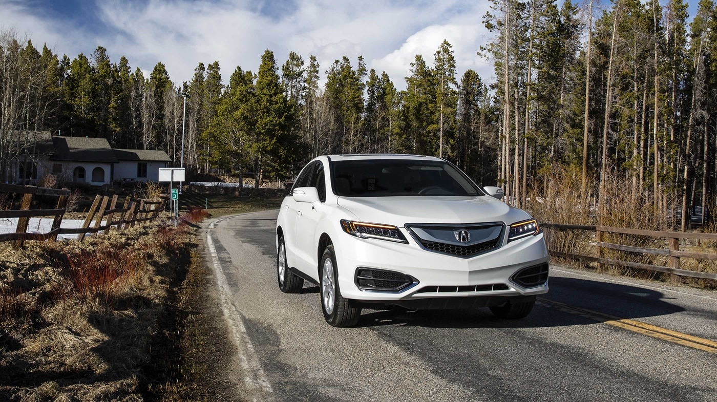 Acura RDX in White Diamond Pearl