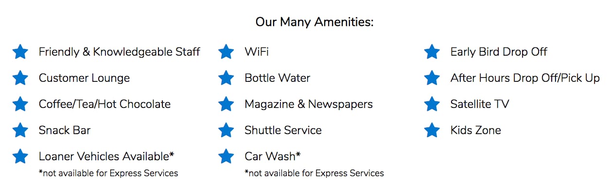 Norm Reeves Honda North Richland Hills Service Amenities Honda Oil Change Service
Amenities Near Fort Worth TX
