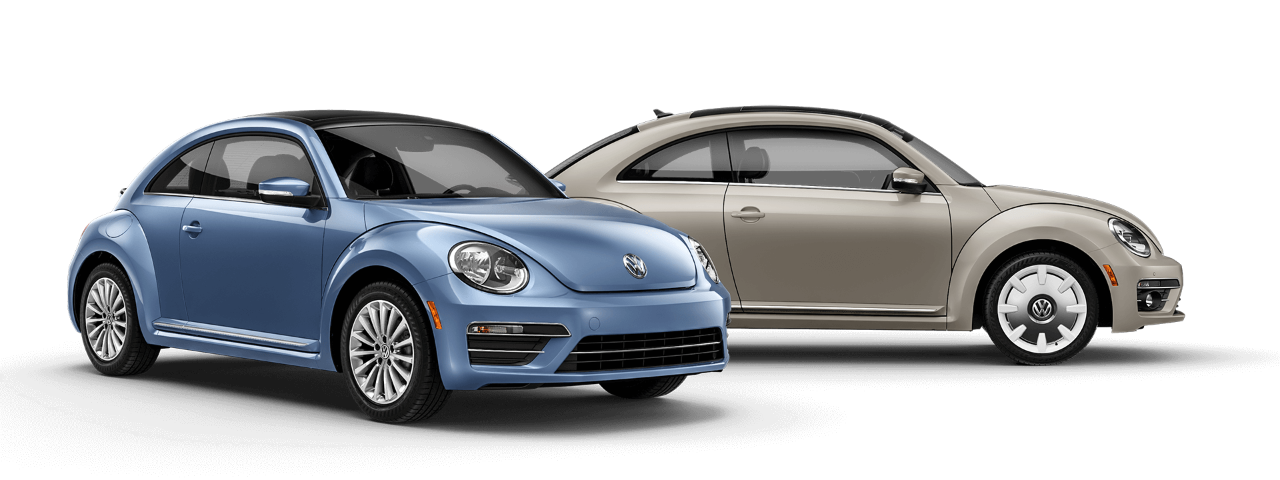 Volkswagen Beetles Two Volkswagen Beetles