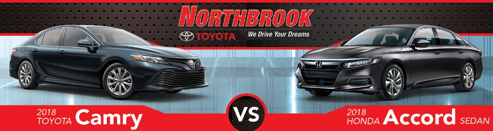 2018 Toyota Camry vs. 2018 Honda Accord 2018 Toyota Camry vs. 2018 Honda Accord