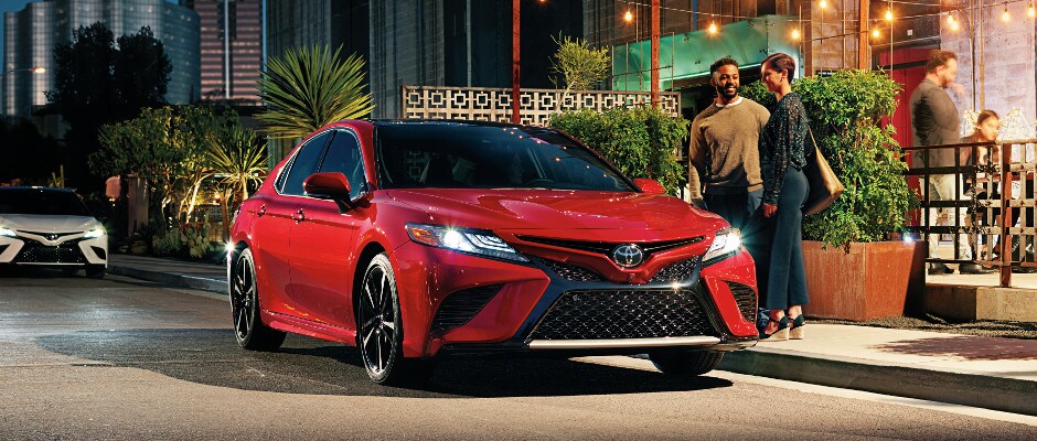 2018 Toyota Camry motor and engine options A couple getting into their 2018 Toyota Camry