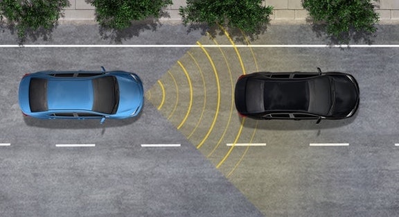 Toyota Prius brake and traffic sensor