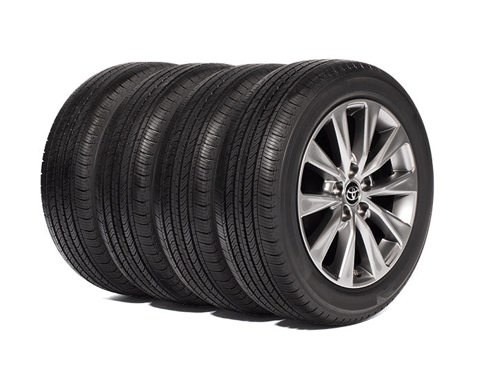 toyota tires row of tires