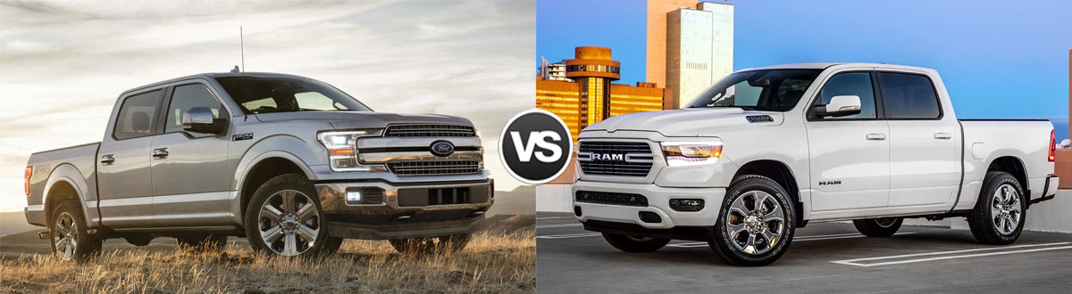 2019 Ford F-150 vs 2019 Ram 1500