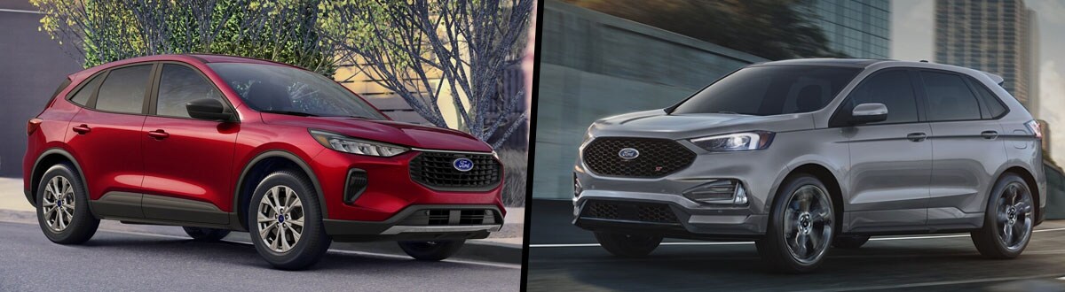 2024 Ford Escape vs 2024 Ford Edge
