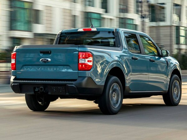 2022 Ford Maverick Rear Angle & Tailgate