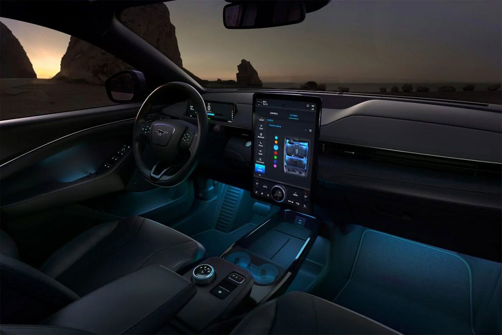 2021 Ford Mustang Mach-E Mood Lighting