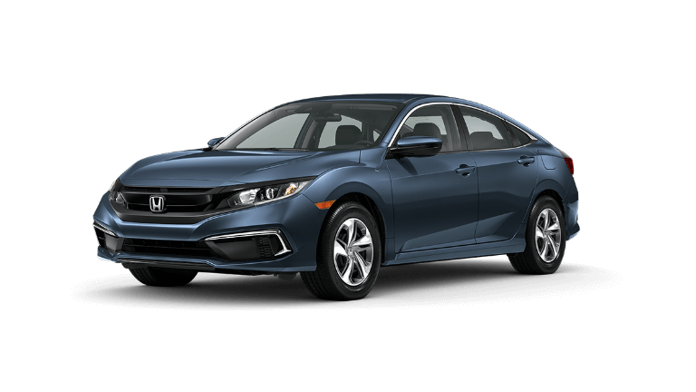20 Honda Civic LX in CosmicBlue