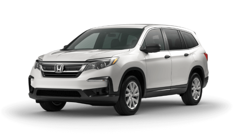 20Honda Pilot LX in PlatinumWhite