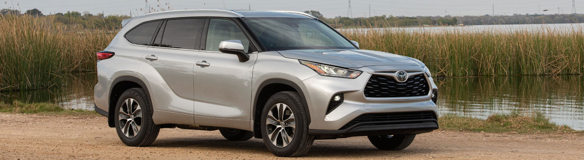 Silver 2020 Toyota Highlander