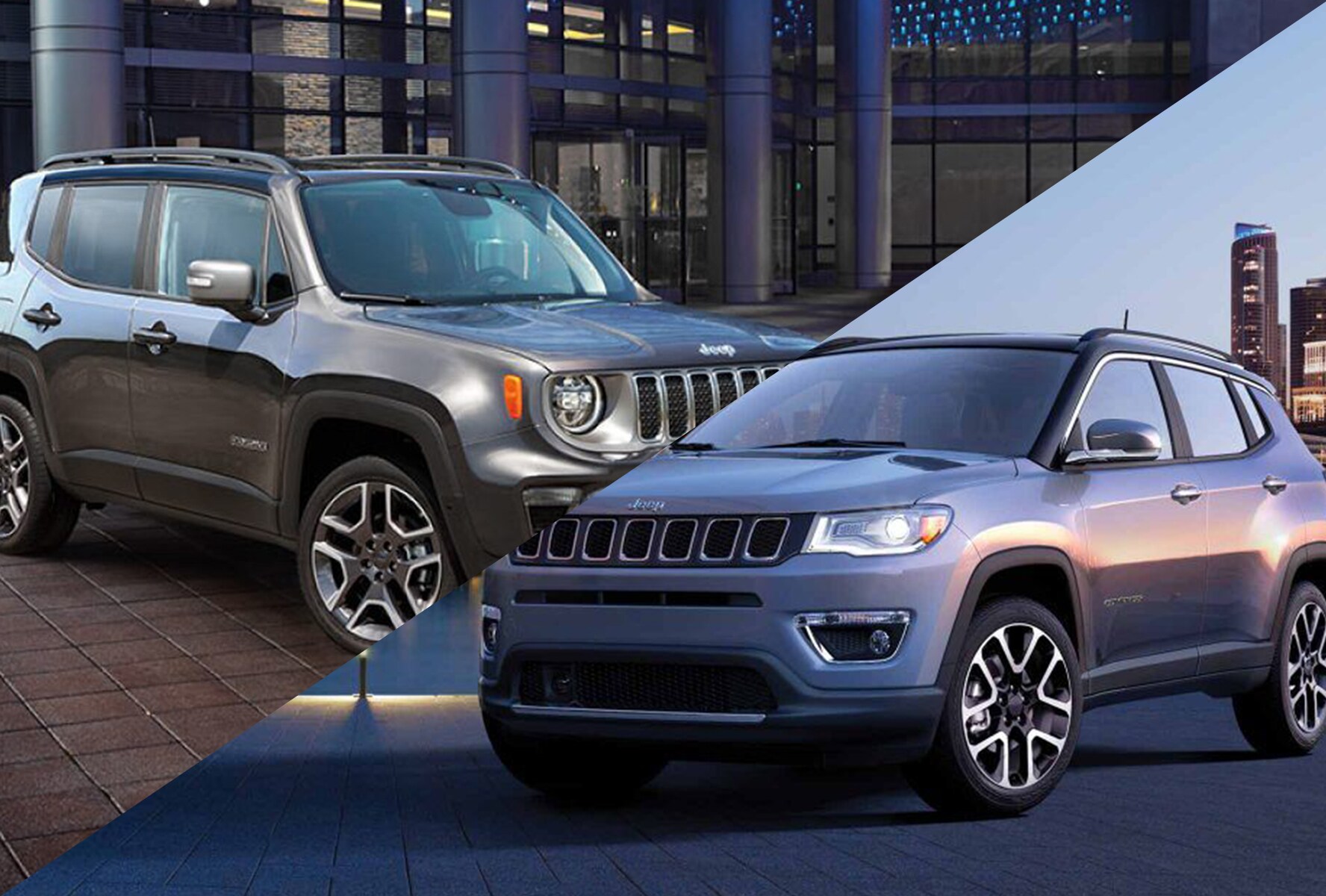 2019 Jeep Compass vs Renegade near Cincinnati, OH
