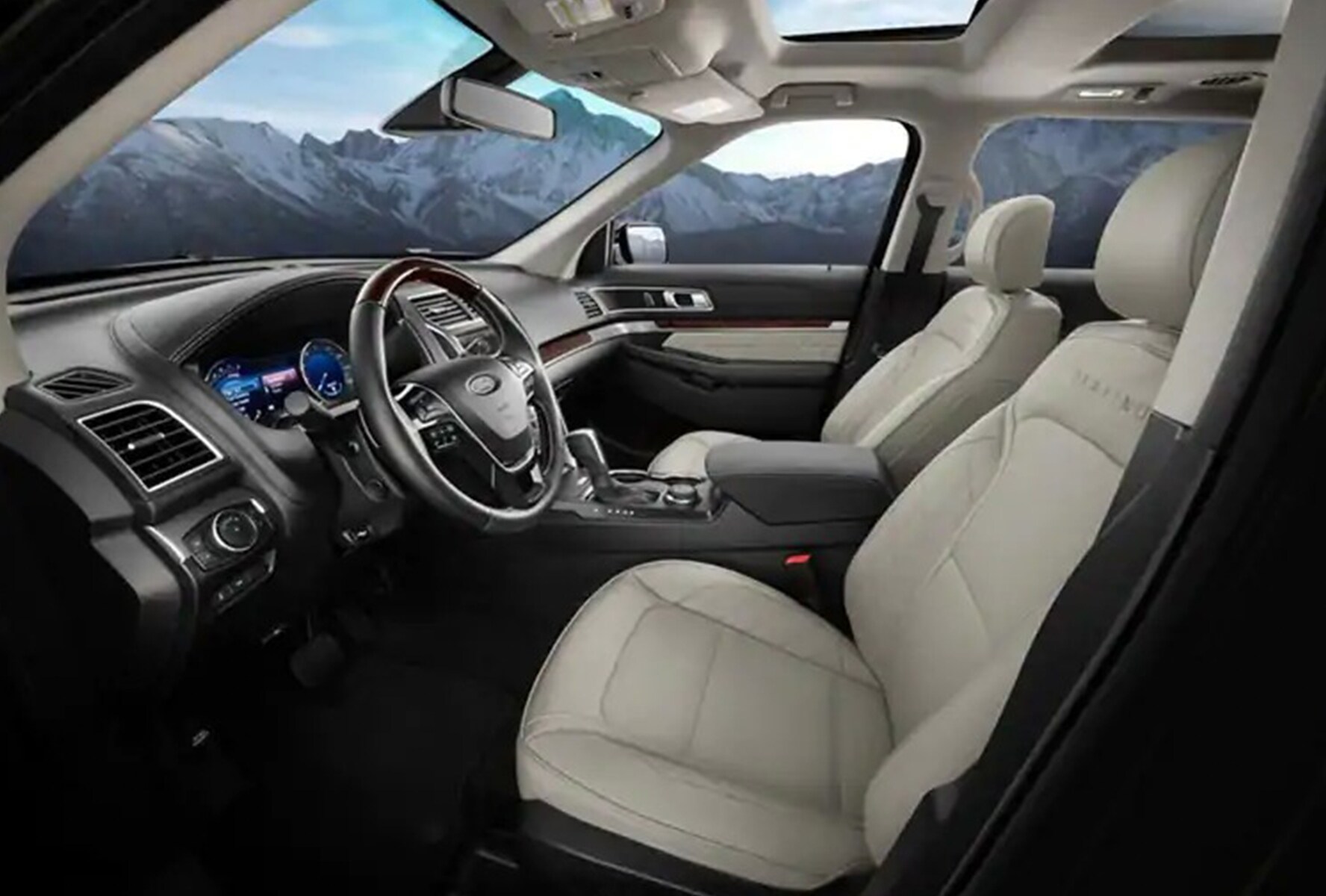 2019 Ford Explorer interior near Cincinnati, OH