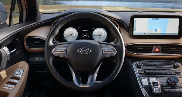 2021 Santa Fe 12.3-inch Digital Gauge Cluster