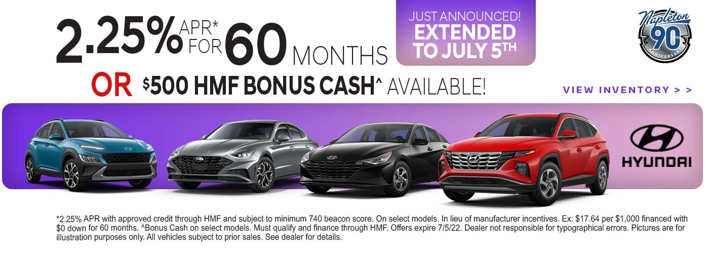 Special APR Offer Extended to July 5th