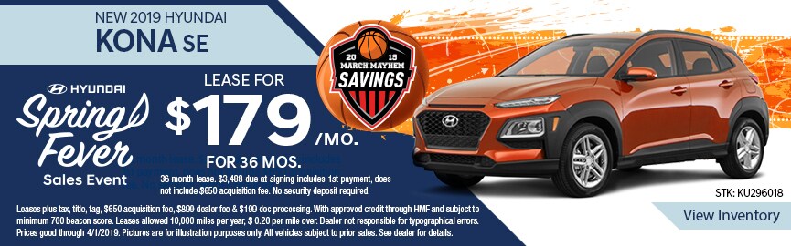 Hyundai Kona deals Hyundai Kona deals