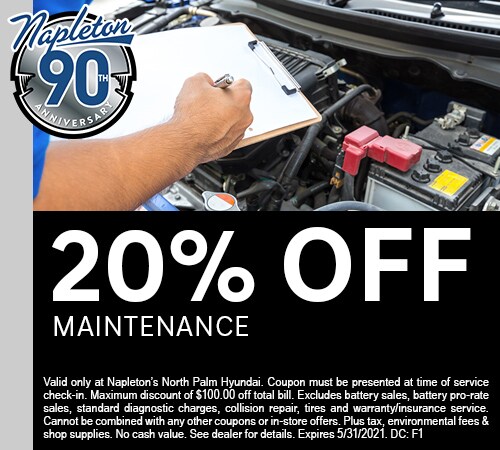 20% Off Maintenance