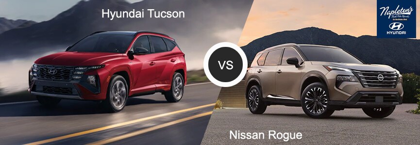 2026 Hyundai Tucson vs Nissan Rogue Comparison Review