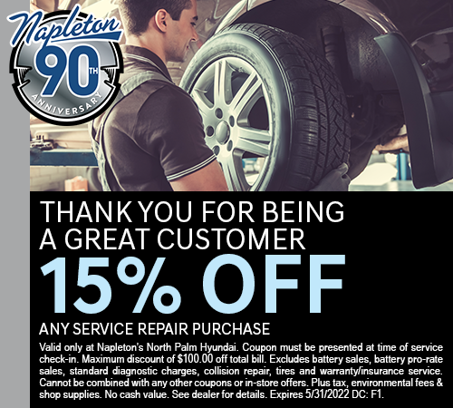 15% Off Any Service Repair Purchase Coupon