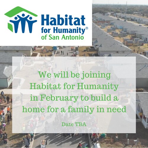 We will be joining Habitat for Humanity in February to build a home for a family in need.png