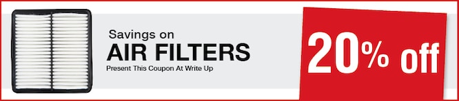 Northpark Toyota Air Filter Parts Special, San Antonio
