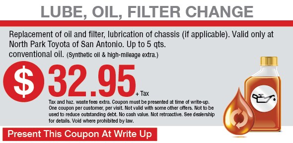 Oil Change Coupon, San Antonio, TX Automotive Service Special Oil Change Coupon, San Antonio, TX Automotive Service Special Special