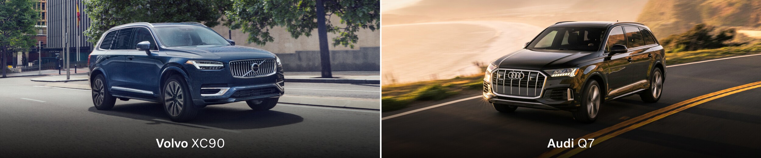 Volvo XC90 Vs. Audi Q7