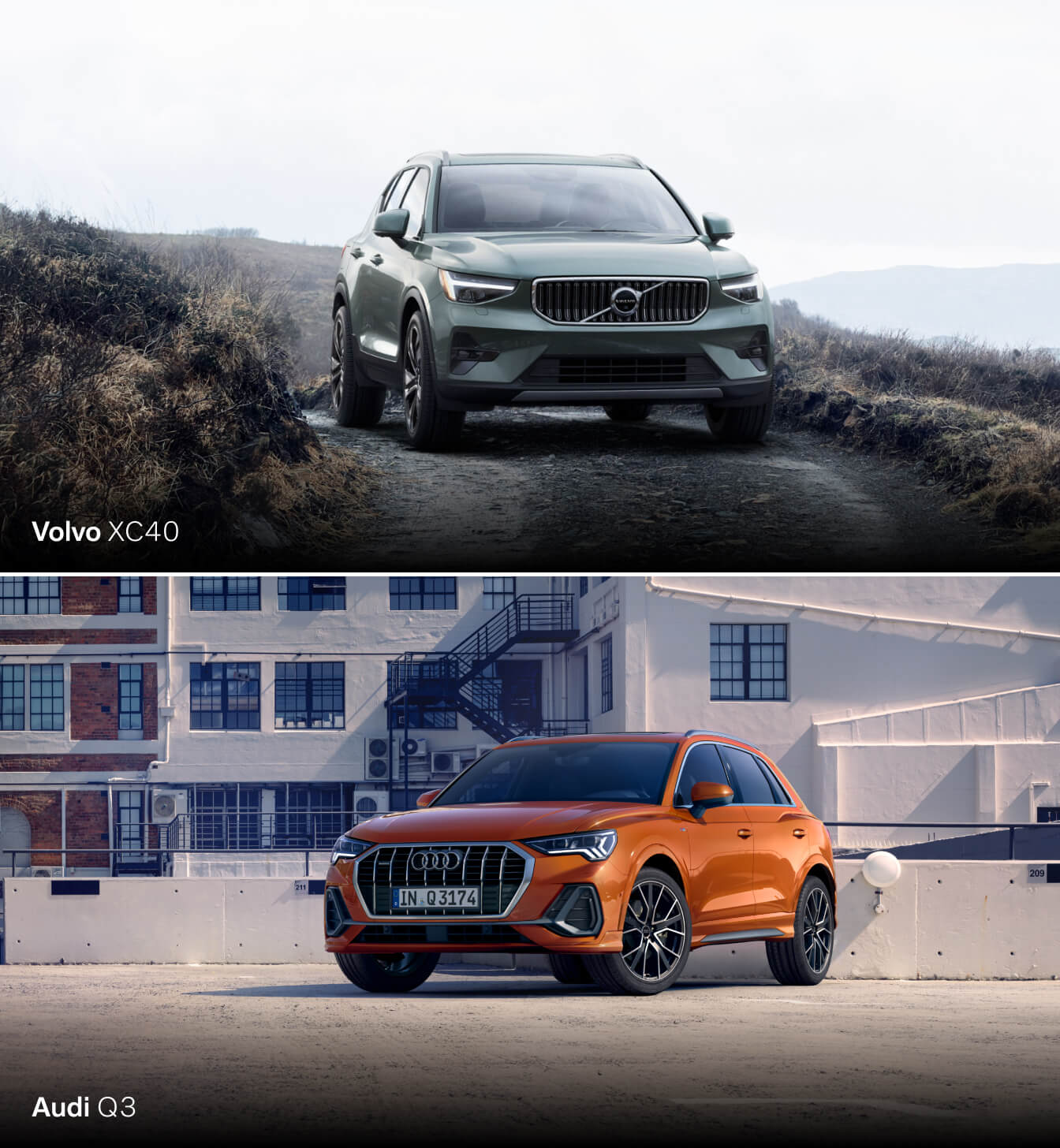 Volvo XC40 vs. Audi Q3 Performance Specs