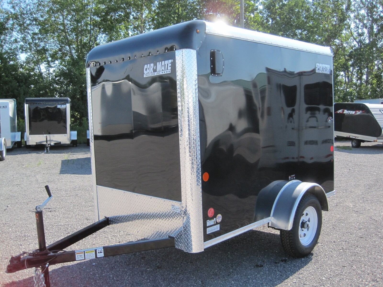 New 2017 Car Mate Trailers 5� x 8.5� Sportster Cargo