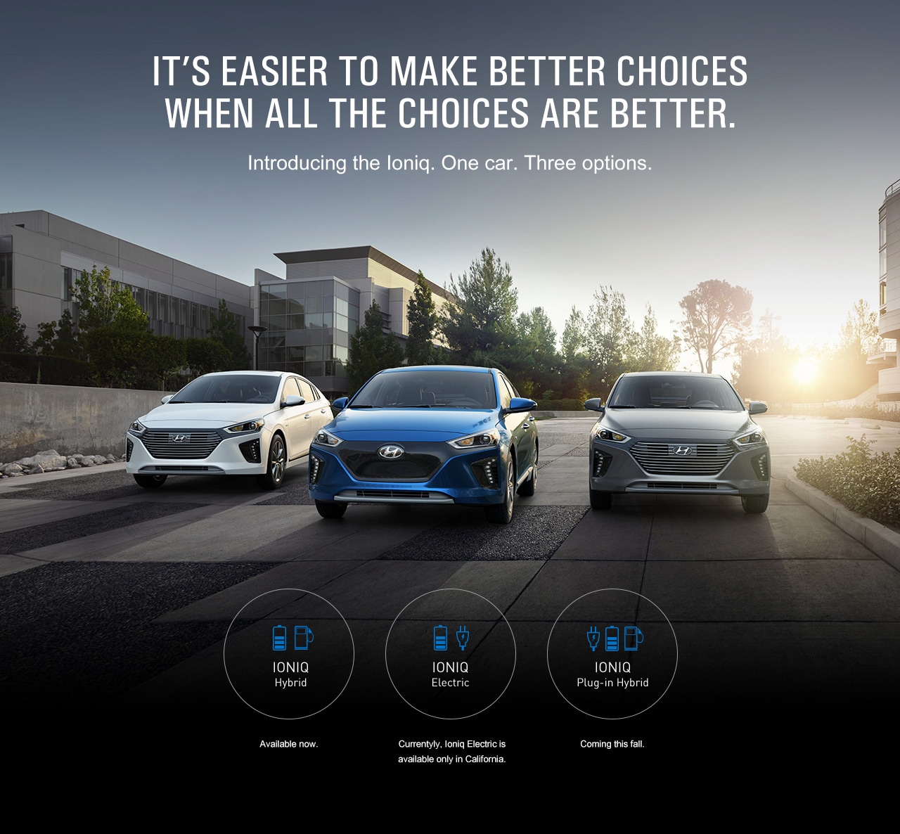 Introducing the Ioniq Hybrid Electric Vehicle