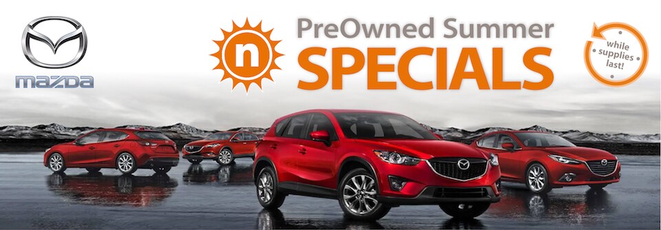 Mazda Used Car Specials