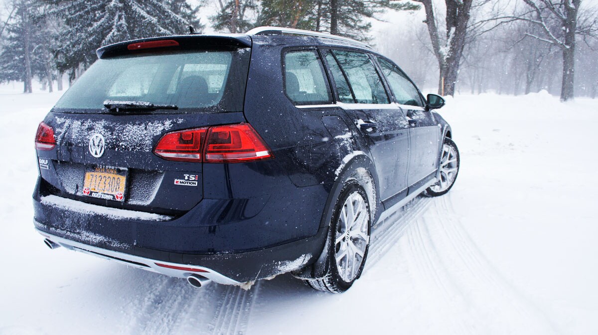 VW Alltrack in the Snow - Rear Qtr.jpg