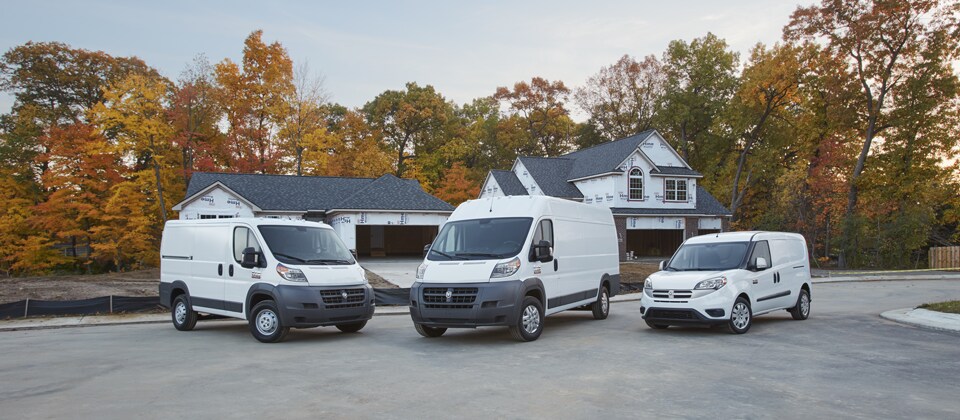 Ram ProMaster Cargo Van Lineup