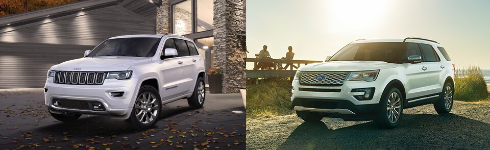 Jeep Grand Cherokee vs. Ford Explorer