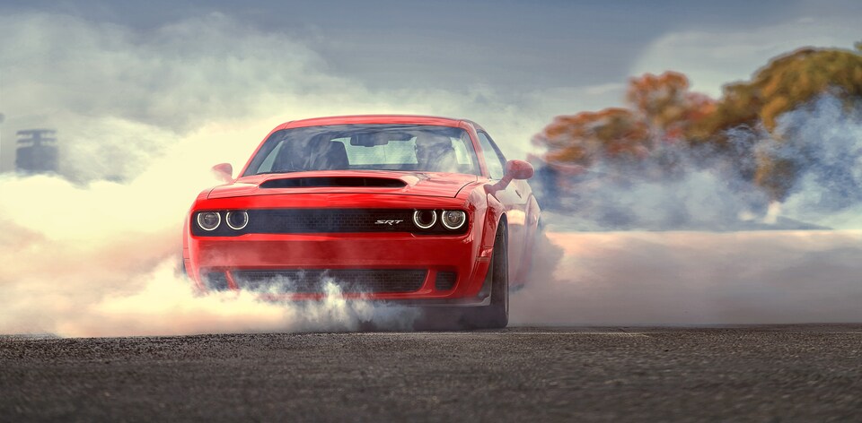 Dodge Demon Burnout in Torrington