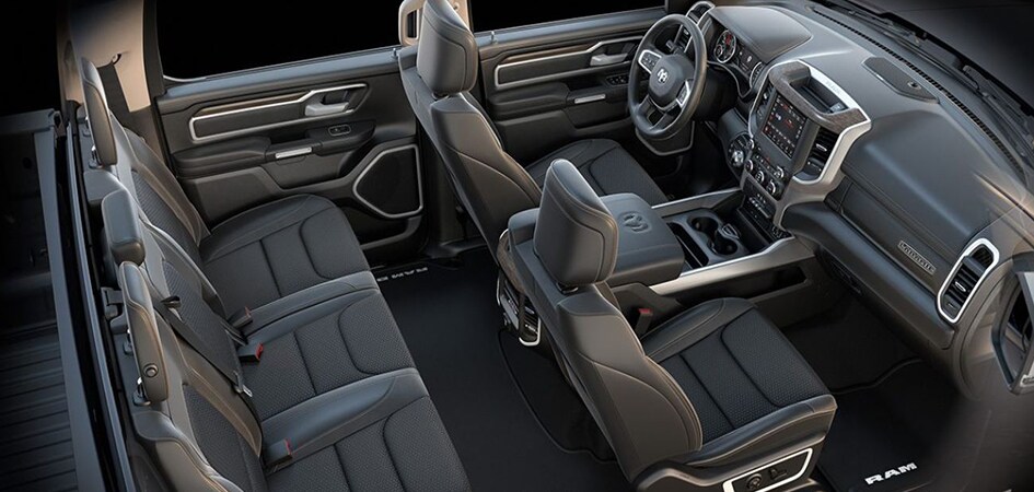 Inside the All-New 2019 Ram 1500 Laramie available at Beaverton's Northwest Jeep Chrysler Dodge Ram