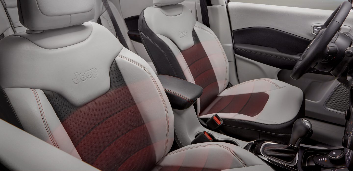 All-New 2017 Jeep Compass heated seats at Beaverton's Northwest Jeep Chrysler Dodge Ram