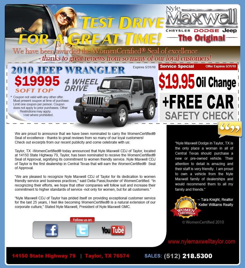 Nyle maxwell taylor jeep #4