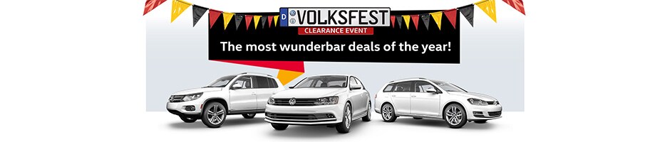 Volksfest Clearance Event - the most wunderbar deals of the year