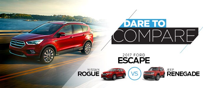 Dare To Compare: 2017 Ford Escape - Staunton, VA