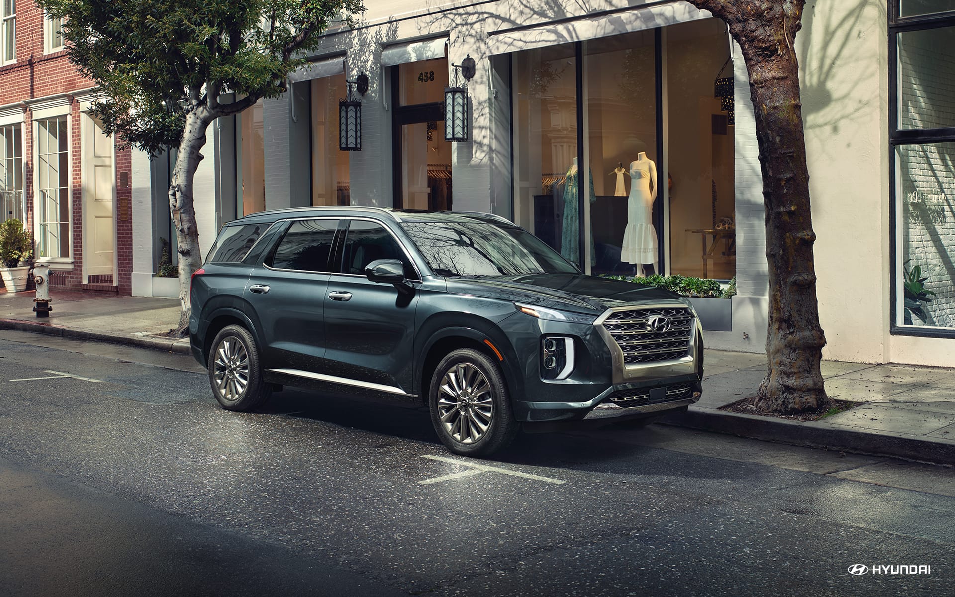 Green 2020 Hyundai Palisade available at O'Brien Hyundai of Fort Myers