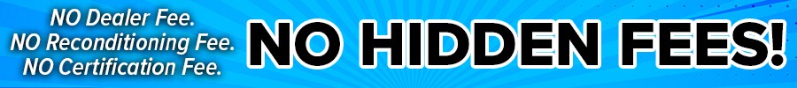 No Hidden Fees at Ocean Honda