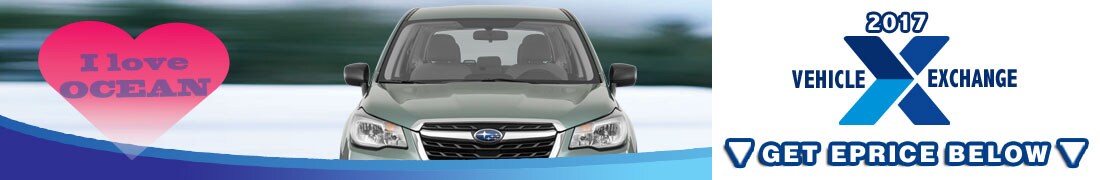 Huge savings during Ocean Subaru's Vehicle Exchange Program