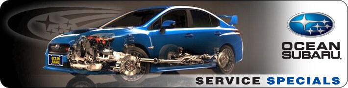 Ocean Subaru Service Specials